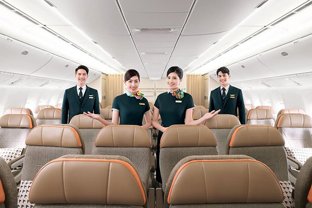 Đồng Phục Tiếp Viên EVA Air – Biểu Tượng Thanh Lịch Của Hàng Không Đài Loan